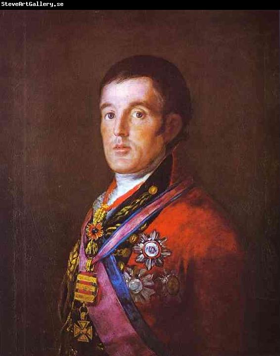 Francisco Jose de Goya Portrait of the Duke of Wellington.